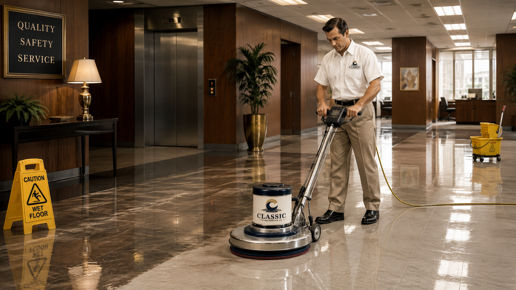 Commercial VCT Stripping and Waxing in Atlanta